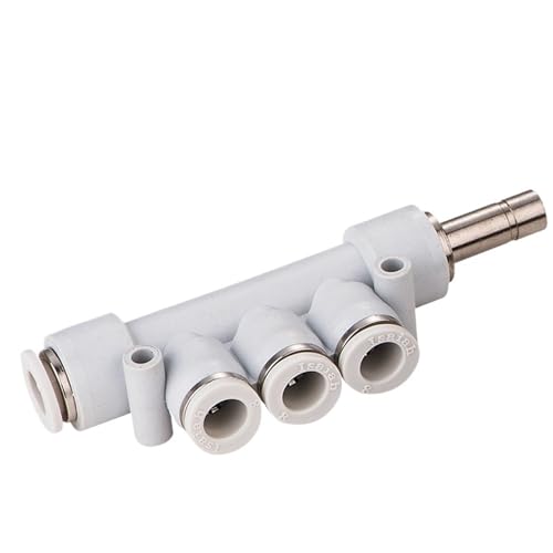 10 Teile/los PKJ 5 Weg Push In Armaturen Kunststoff Air Rohr Rohr Fitting Pneumatische Automatisierung Fitting(PKJ6-4 6mm 4mm) von QLYUEUI