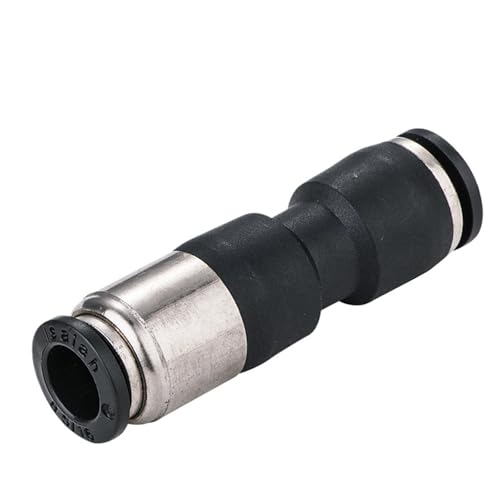 10 Teile/los SPU Pneumatische Fitting Union Gerade Air Pneumatische Push In Self-Sealing Stop Ventil Überprüfen Ventil(SPU6 6mm) von QLYUEUI