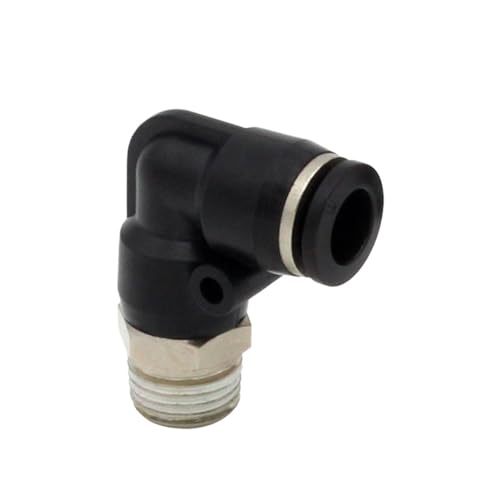 10 stücke Pneumatische Fitting PL Serie Männlichen Ellenbogen PL4-01 PL6-M5 PL6-01 PL8-02 PL10-02 Luft Schlauch Anschluss Luft Armaturen(PL6-M5) von QLYUEUI