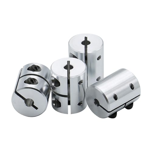 1PC 3D Drucker T8 Blei schraube starre welle koppler klemme stepper servo motor kupplung D20L25 5x8(D20L25-4X6.35) von QLYUEUI