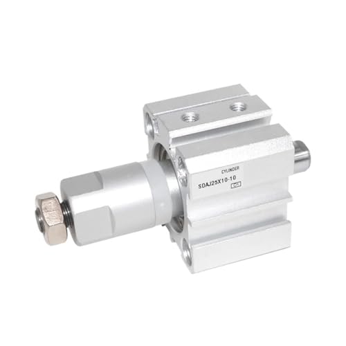 1pc SDAJ20x50x25x100x150x125x200-50-30-20-10-SB einstellbare zylinder Kompakte Zylinder(SDAJ20-25-25,Nill) von QLYUEUI
