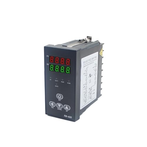 48 * 96mm 1300 Grad Eingang KJ PT100 0-10V 4-20mA Ausgang SSR Relais 220V 24V 380V Thermostat Alarm Temperatur Controller(1Alarm And Double OP,24V Multiple Input) von QLYUEUI