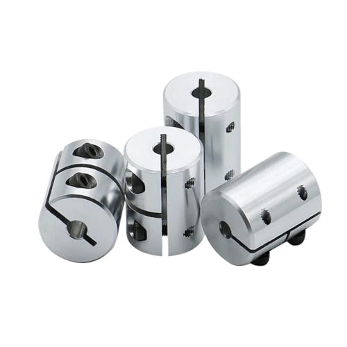 5 stücke 3D Drucker T8 Blei schraube starre welle koppler klemme stepper servo motor kupplung D20L25 5x8 for Ender 3 Ender 5(D20L25-6.35X6.35) von QLYUEUI