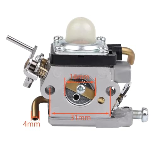 574386701 Vergaser-Kit Passend for 122C 122LD 122LDX 122LK Trimmer Edger Teile 581734301 Vergaser von QLYUEUI