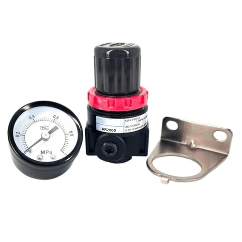 AR2000 02 G1/4'' Druckregler Mini Air Ar2000-02 Relief Control Kompressor Regler Behandlung Einheiten Ventil(AR2000) von QLYUEUI