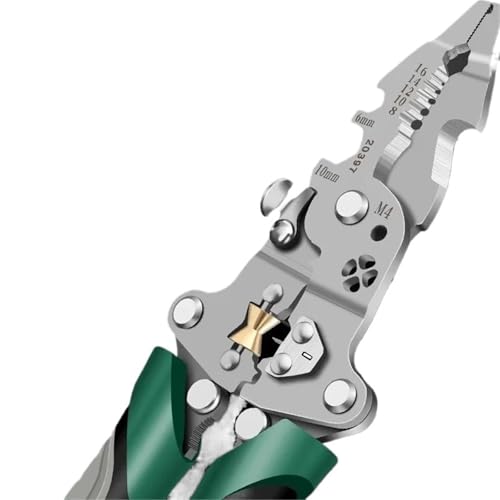 Elektriker Draht Crimper Peeler Zangen Kabel Strippen multifunktionale Presse Zange Terminal Crimpen Gross Seite(A) von QLYUEUI