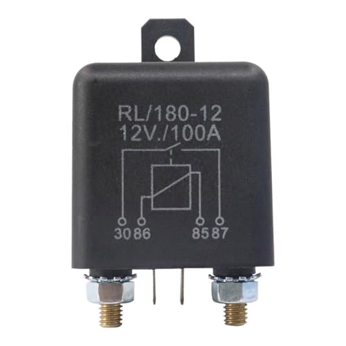 Hochstromrelais Startrelais 200A 120A 100A 12V 24V Stromversorgung KFZ Starkstrom Startrelais Autorelais LKW Motor(12V 100A) von QLYUEUI