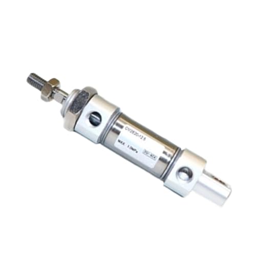 Luftzylinder Pneumatisch CM2 CDM2 Doppeltwirkend Integrierter CDM2B32 CM2B32 Hub 25 50 75 100 125 150 175 200 250mm(CDM2E32-25Z) von QLYUEUI