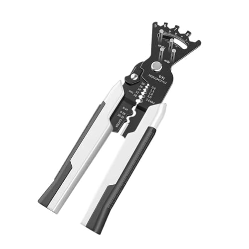 Multifunktionale Biegezange Abisolierzange for Elektriker Leitungsschneiden Presswinkel einstellbar Isolierung Hand(GR) von QLYUEUI