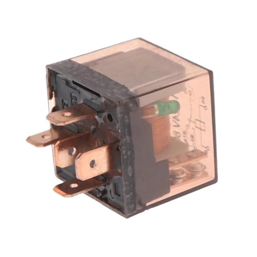 Wasserdichtes Kfz-Relais 12 V/24 V 80A 4Pin/5Pin SPDT Auto-Steuergerät Auto-Relais(24V 5PIN 80A) von QLYUEUI