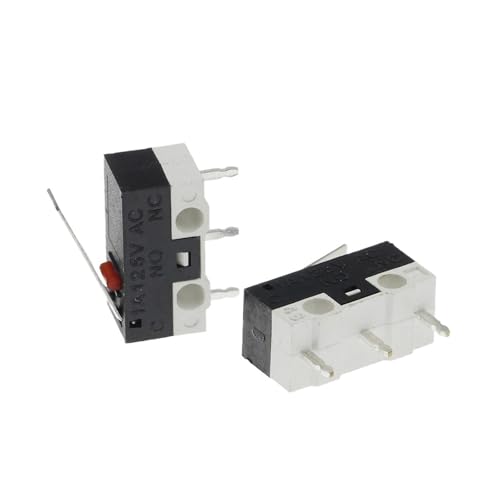 1000Pcs Limit Switch Push Button Switch 1A 125V AC Switch 3Pins von QMIQXIWS