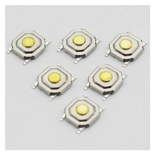 100PC/Lot SMD 4 * 4 * 1.5MM 4X4X1.5MM Tactile Tact Push Button Switch Momentary 100PC/Lot SMD 4 * 4 * 1.5MM 4X4X1.5MM Tactile Tact Push Button Switch Momentary von QMIQXIWS