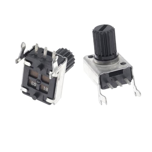 100PCS Horizontal 15MM 100K Ohm RV09 Vertical Horizontal Shaft 0932 Adjustable Resistor 9 Type 3Pin Seal Potentiometer von QMIQXIWS