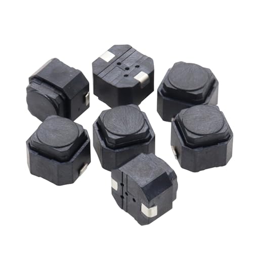 100PCS Tact Switch 6 * 6 * 5MM Mute Switch Push Button Switch 6X6X5 MM 2Pins Silent Switches von QMIQXIWS