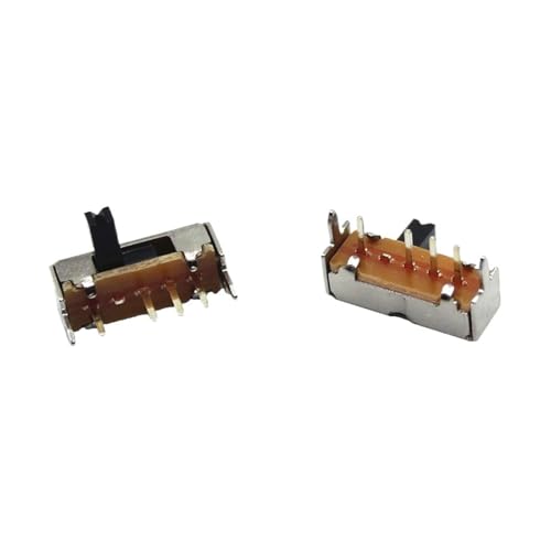 10PCS SK13D07 TOGGLE Switch 4PIN 1P3T Handle High 4MM PITCH 2.0MM Right Angle Slide Switches SK13D07VG4 von QMIQXIWS
