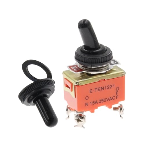 1PCS E-TEN1221 4 Pin SPST 4 Terminal ON-OFF 15A 250V Toggle Switch TEN1221 1PCS E-TEN1221 4 Pin SPST 4 Terminal ON-OFF 15A 250V Toggle Switch TEN1221 von QMIQXIWS