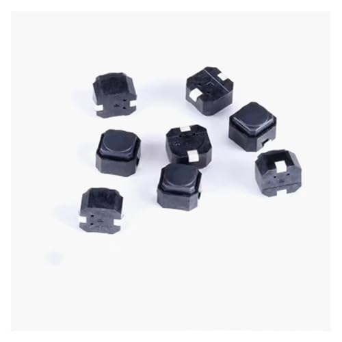 20pcs Silent Tact Switch 6 * 6 * 5mm 6x6x5mm SMD Silicone Push Button Switch von QMIQXIWS