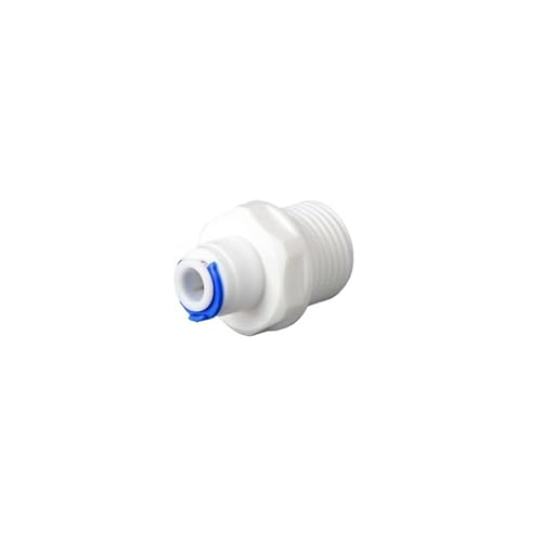 QMIQXIWS 1/4 OD PE Tube to Internal and External Thread Quick ConnectorKitchen Water Filter Attachment RO Filter Reverse Osmosis System ZUZAOJUYIN(6) von QMIQXIWS