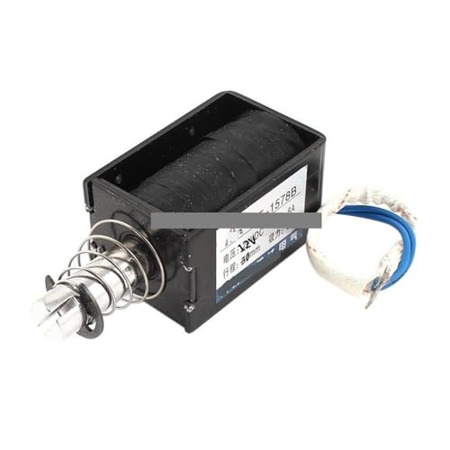 QMIQXIWS 1 Pcs JF-1578B DC 12V 5Kg 30mm Open Frame Push Pull Solenoid Electromagnet QMIQXIWS 1 Pcs JF-1578B DC 12V 5Kg 30mm Open Frame Push Pull Solenoid Electromagnet von QMIQXIWS