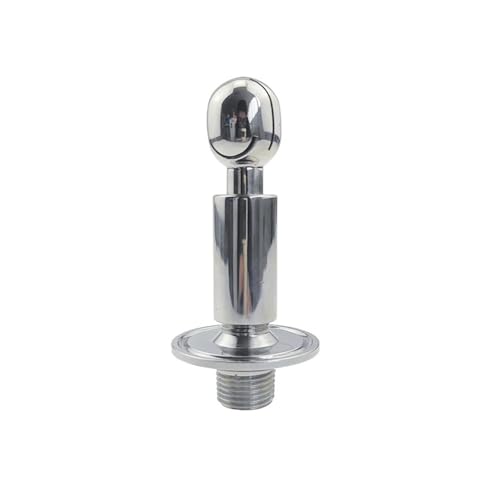 QMIQXIWS 1.5" Tri Clamp x 1/2" NPT Male Rotating 360 Degree Spray BallSanitary CIP Cleaning Rotating Spray Ball QMIQXIWS 1.5" Tri Clamp x 1/2" NPT Male Rotating 360 Degree Spray BallSanitary CIP Cleaning Rotating Spray Ball von QMIQXIWS