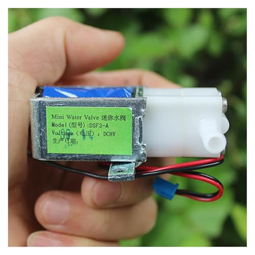 QMIQXIWS 2-Position 3-Way Water Valve DC 7.4V 9V Solenoid Valve Small Water Gas Valve Control Switch for Coffee Machine QMIQXIWS 2-Position 3-Way Water Valve DC 7.4V 9V Solenoid Valve Small Water Gas Valve Control Switch for Coffee Machine von QMIQXIWS