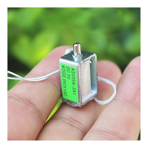 QMIQXIWS 5PCS Normally Open DC 3V 5V Solenoid Valve Exhaust Valve 1-Position 1-Way Control Switch for Electronic Monitor QMIQXIWS 5PCS Normally Open DC 3V 5V Solenoid Valve Exhaust Valve 1-Position 1-Way Control Switch for Electronic Monitor von QMIQXIWS