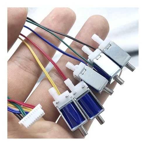QMIQXIWS 5PCS Valve DC 3.7V 4.5V 5V 6V Normally Open N/O Solenoid Valve Electromagnetic Air Valve Exhaust Valves Switch QMIQXIWS 5PCS Valve DC 3.7V 4.5V 5V 6V Normally Open N/O Solenoid Valve Electromagnetic Air Valve Exhaust Valves Switch von QMIQXIWS