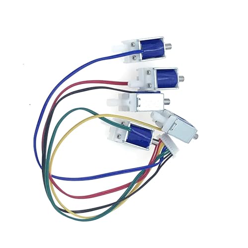 QMIQXIWS 5PCS Valve DC 3.7V-6V Normally Open N/O Solenoid Valve Electromagnetic Air Valve Exhaust Valves Switch 4.5V 5V QMIQXIWS 5PCS Valve DC 3.7V-6V Normally Open N/O Solenoid Valve Electromagnetic Air Valve Exhaust Valves Switch 4.5V 5V von QMIQXIWS