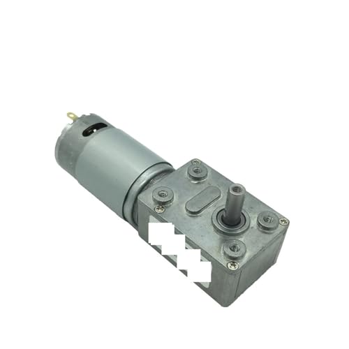 QMIQXIWS DC 12 Volt Reducer Electronic Starter 12V Worm Gearbox Engine Self-Locking JGY-395 Package B 24v 7rpm von QMIQXIWS