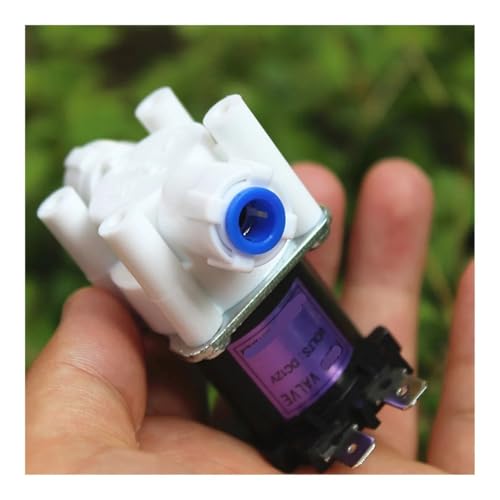 QMIQXIWS DC 12V 6W Electromagnetic Water Valve Air Exhaust Vent Solenoid Valve Controlled Switch Normally Closed N/C Drain Valve von QMIQXIWS