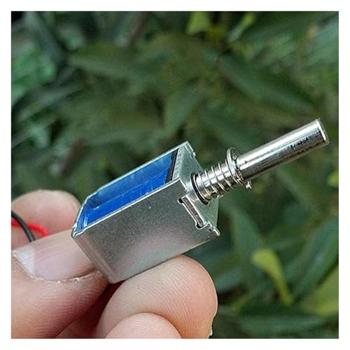 QMIQXIWS DC 3V-12V 6V Electromagnet Miniature Solenoid Valve Cabinet Lock Special Frame Push Pull Electronic Lock Spring QMIQXIWS DC 3V-12V 6V Electromagnet Miniature Solenoid Valve Cabinet Lock Special Frame Push Pull Electronic Lock Spring von QMIQXIWS