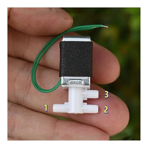 QMIQXIWS DC 9V 12V 2-Position 3-Way Solenoid Valve N/O Normally Open Electromagnetic Air Valve QMIQXIWS DC 9V 12V 2-Position 3-Way Solenoid Valve N/O Normally Open Electromagnetic Air Valve von QMIQXIWS