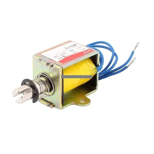 QMIQXIWS Fj-1038 Types of Electromagnetic DC Pull Push, 10N DC 12V 1.2A Solenoid 10mm Magnet von QMIQXIWS