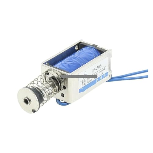QMIQXIWS JF-Z05 DC 12V 400mA 9.9LB 4.5KG 45N 10mm Pull Type Linear Motion Solenoid Electromagnet QMIQXIWS JF-Z05 DC 12V 400mA 9.9LB 4.5KG 45N 10mm Pull Type Linear Motion Solenoid Electromagnet von QMIQXIWS