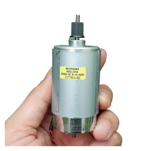 QMIQXIWS M36N-5E DC 24V-30V Dual Shaft 36mm Large Torque 575 Electronic Starter with Gear for Printer QMIQXIWS M36N-5E DC 24V-30V Dual Shaft 36mm Large Torque 575 Electronic Starter with Gear for Printer von QMIQXIWS