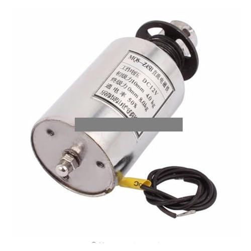 QMIQXIWS MQ8-Z45B DC 12V Pull Push Type Solenoid Electromagnet 10mm Stroke 4-8Kg Force von QMIQXIWS