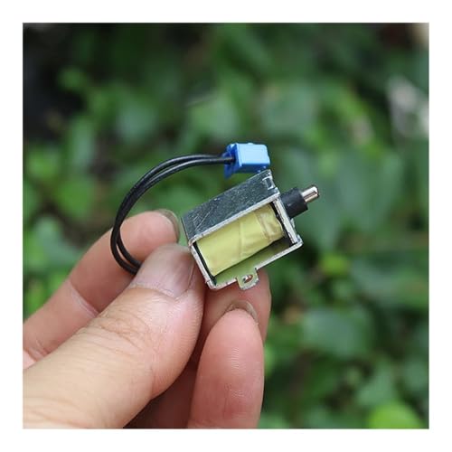 QMIQXIWS Magnetic Solenoid DC 3.7V 5V Frame Electromagnet Lock Stroke 3MM Power on Retract/Power Off Eject Electronic Control Lock QMIQXIWS Magnetic Solenoid DC 3.7V 5V Frame Electromagnet Lock Stroke 3MM Power on Retract/Power Off Eject Electronic Control Lock von QMIQXIWS