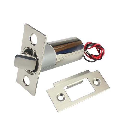 QMIQXIWS Small Electronic Bolt Lock DC12V Door Lock Concealed Control Lock Access Control Lock Wooden Door Iron Door QMIQXIWS Small Electronic Bolt Lock DC12V Door Lock Concealed Control Lock Access Control Lock Wooden Door Iron Door von QMIQXIWS