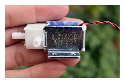 QMIQXIWS Solenoid Valve DC 12V Small Two Way Water Valve N/O Normally Open Air Water Valve Flow Control Watering Pump QMIQXIWS Solenoid Valve DC 12V Small Two Way Water Valve N/O Normally Open Air Water Valve Flow Control Watering Pump von QMIQXIWS