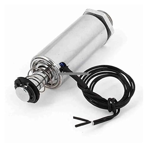 QMIQXIWS XRN-19x42TL DC 12V 24V 300g 0.25 Strength Linear Push Pull Wet-Valve Solenoid Electromagnet XRN-19 * 42TL von QMIQXIWS