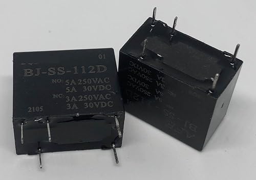 BJ-SS-112D (32F-1C-12V-5A) Relay 5 pins von QMKADFQXF