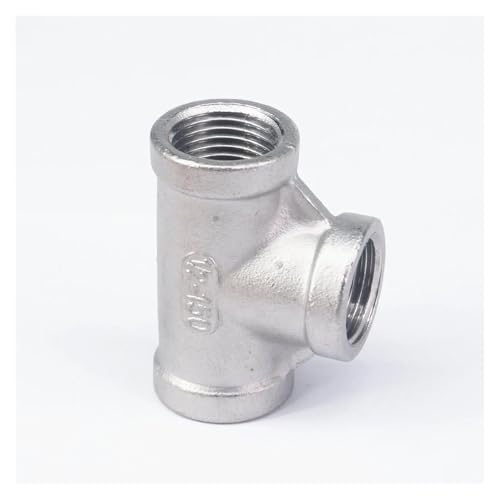 QMKADFQXF 1/2" BSP Equal Female Tee Thread 3 Way 304 Stainless Steel Pipe Fitting Connector Coupling for Water air Gas QMKADFQXF 1/2" BSP Equal Female Tee Thread 3 Way 304 Stainless Steel Pipe Fitting Connector Coupling for Water air Gas von QMKADFQXF