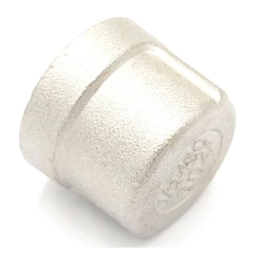 QMKADFQXF 1/2" BSP Female Thread 304 Stainless Steel Pipe Fitting Countersunk Round Head Socket Operating Pressure 2.5 Mpa von QMKADFQXF