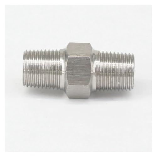 QMKADFQXF 1/8" BSPT Male to 1/8" BSPT Male Threaded 304 Stainless Steel Pipe Fitting Connector Adapter 250bar QMKADFQXF 1/8" BSPT Male to 1/8" BSPT Male Threaded 304 Stainless Steel Pipe Fitting Connector Adapter 250bar von QMKADFQXF