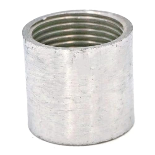 QMKADFQXF 1" BSP Female Thread 304 Stainless Steel Pipe Fitting Full Socket Round Connector for Water Oil air QMKADFQXF 1" BSP Female Thread 304 Stainless Steel Pipe Fitting Full Socket Round Connector for Water Oil air von QMKADFQXF