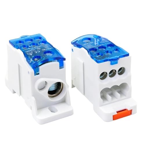 QMKADFQXF 1 Piece UKK160A Din Rail Terminal Block One In Six Out Power Distribution Block Wire Connector Junction Box QMKADFQXF 1 Piece UKK160A Din Rail Terminal Block One In Six Out Power Distribution Block Wire Connector Junction Box von QMKADFQXF