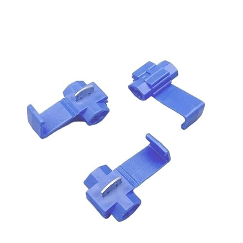 QMKADFQXF 10PCS Blue 1.5-2.5mm2 16-14 AWG Lock T Type Wire Electrical Cable Connectors Quick Splice Terminals Crimp QMKADFQXF 10PCS Blue 1.5-2.5mm2 16-14 AWG Lock T Type Wire Electrical Cable Connectors Quick Splice Terminals Crimp von QMKADFQXF