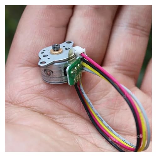 QMKADFQXF 18 Degree 15mm 15BY25 2-Phase 4-Wire Stepper Electronic Starter Step Stepping Electronic Starter with 19 Teeth 0.15 Modulus Copper Gear von QMKADFQXF