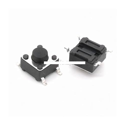 QMKADFQXF 20PCS SMD Tact Push Button Switch 6X6X5mm Switch 6 * 6 * 5mm von QMKADFQXF