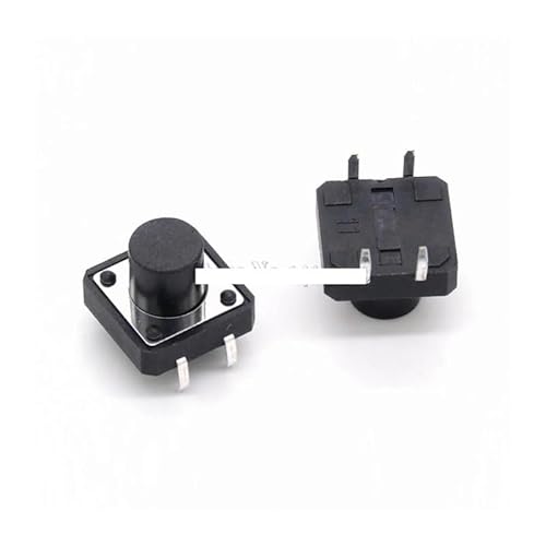QMKADFQXF 20Pcs 12 x 12mm x 9mm 12 * 12 * 9H Panel PCB Momentary Tactile Tact Push Button Switch DIP QMKADFQXF 20Pcs 12 x 12mm x 9mm 12 * 12 * 9H Panel PCB Momentary Tactile Tact Push Button Switch DIP von QMKADFQXF